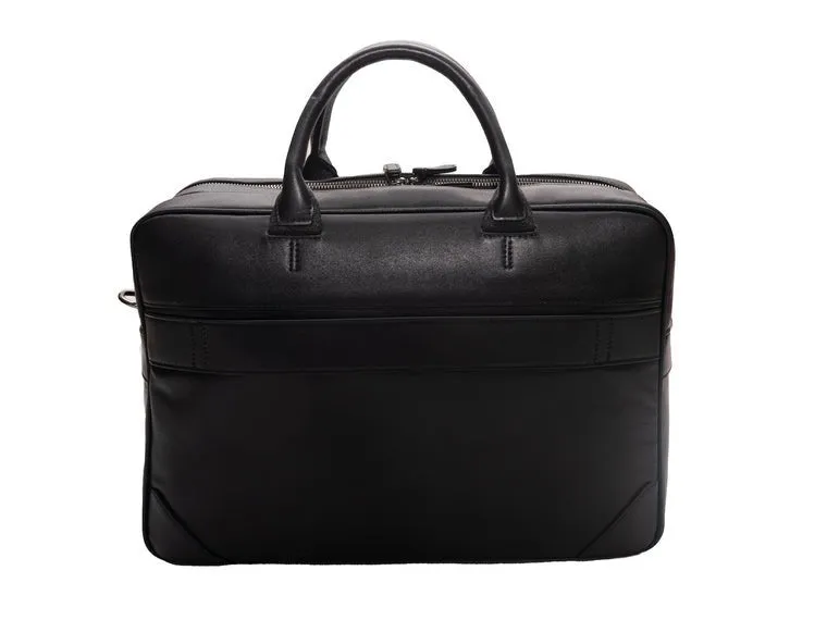 Journeyman Leather 15.6" Laptop Bag | Black