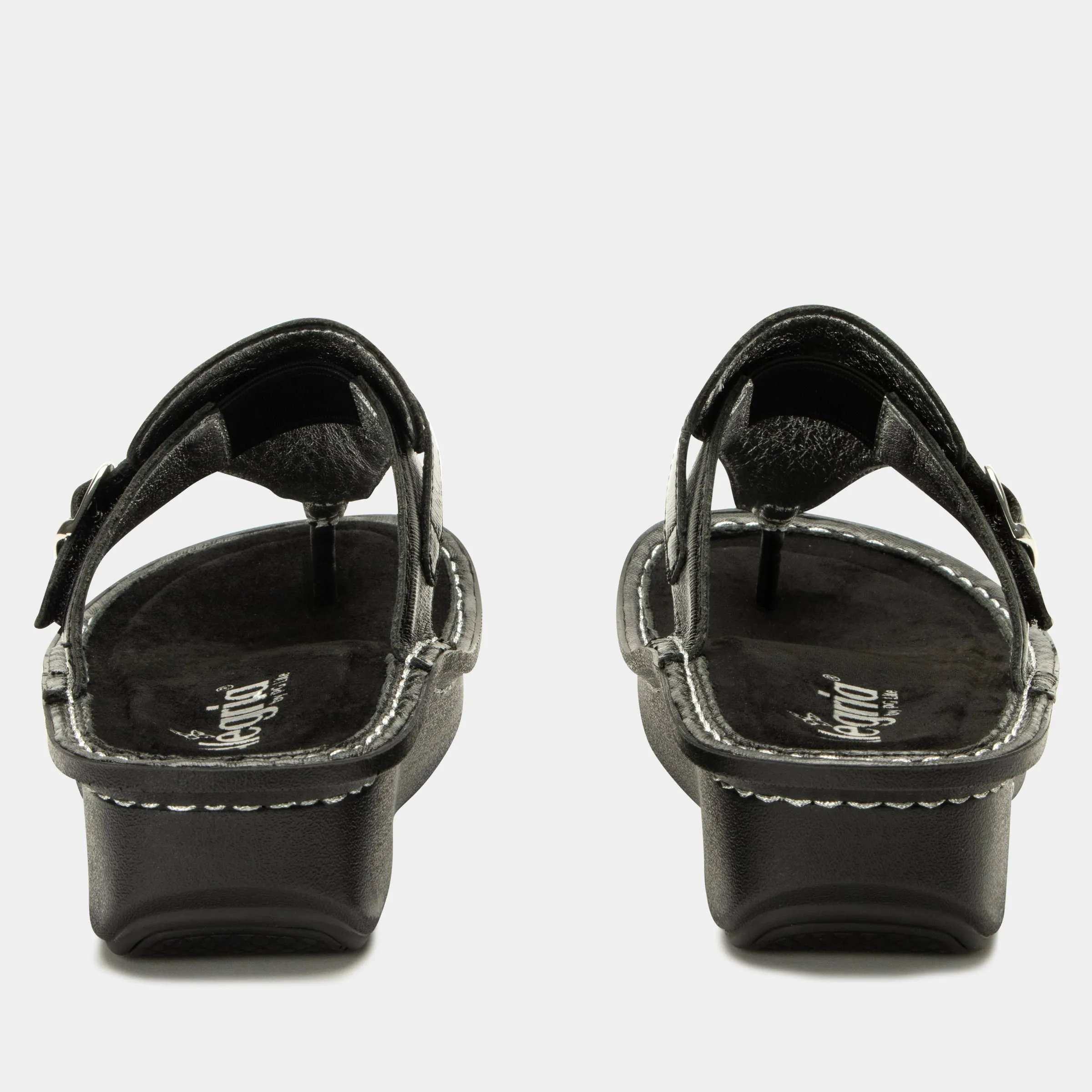 Kennedi Twinkle Black Sandal