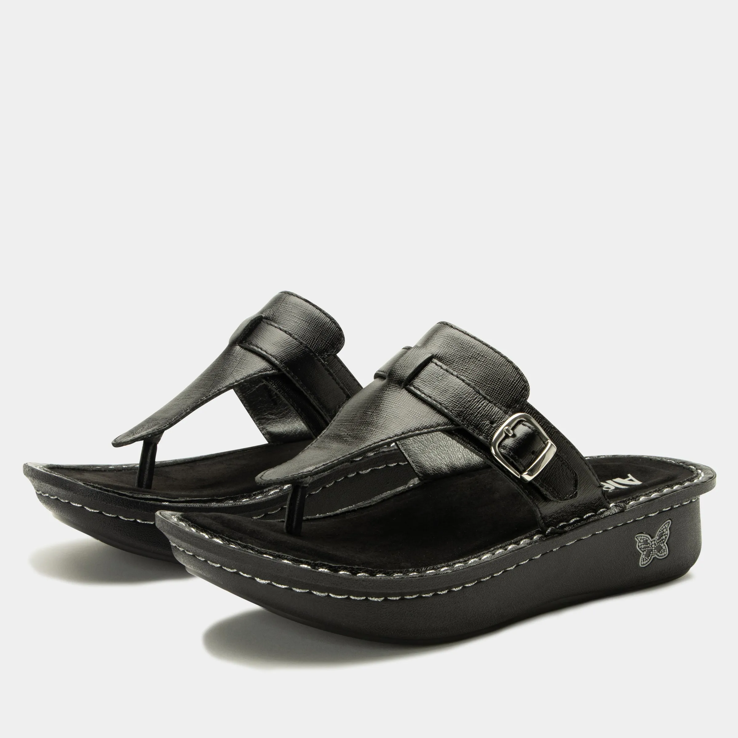 Kennedi Twinkle Black Sandal