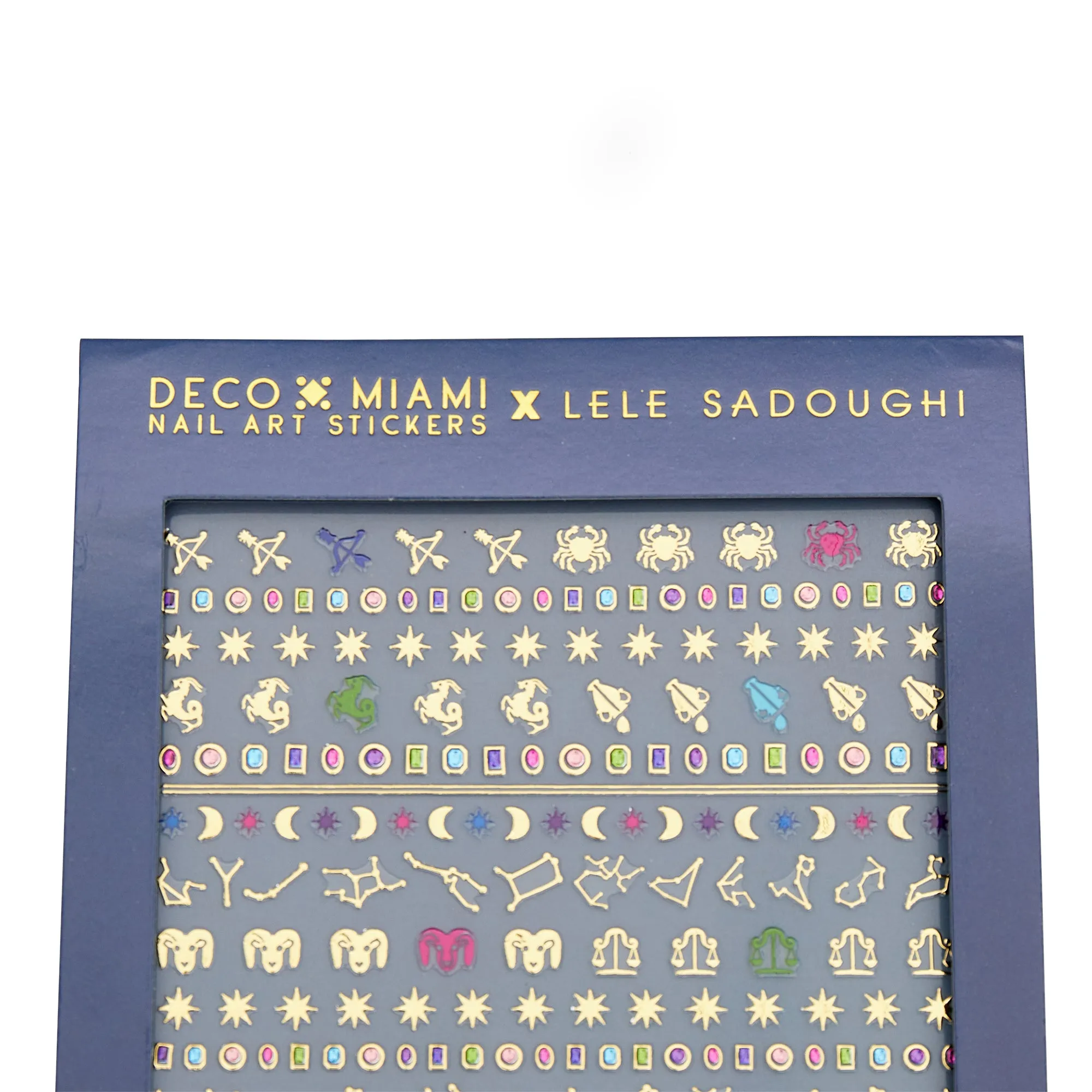 LELE X DECO BEAUTY ZODIAC & BIRTHSTONE NAIL ART STICKERS