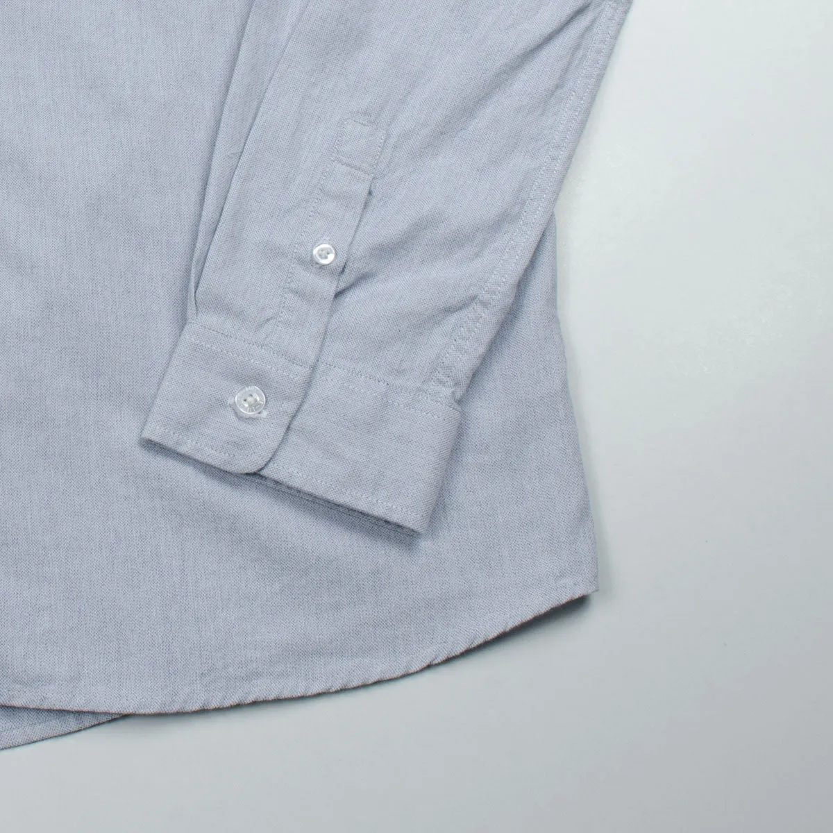 Libertine-Libertine - Hunter Shirt Leave - Light Blue Melange