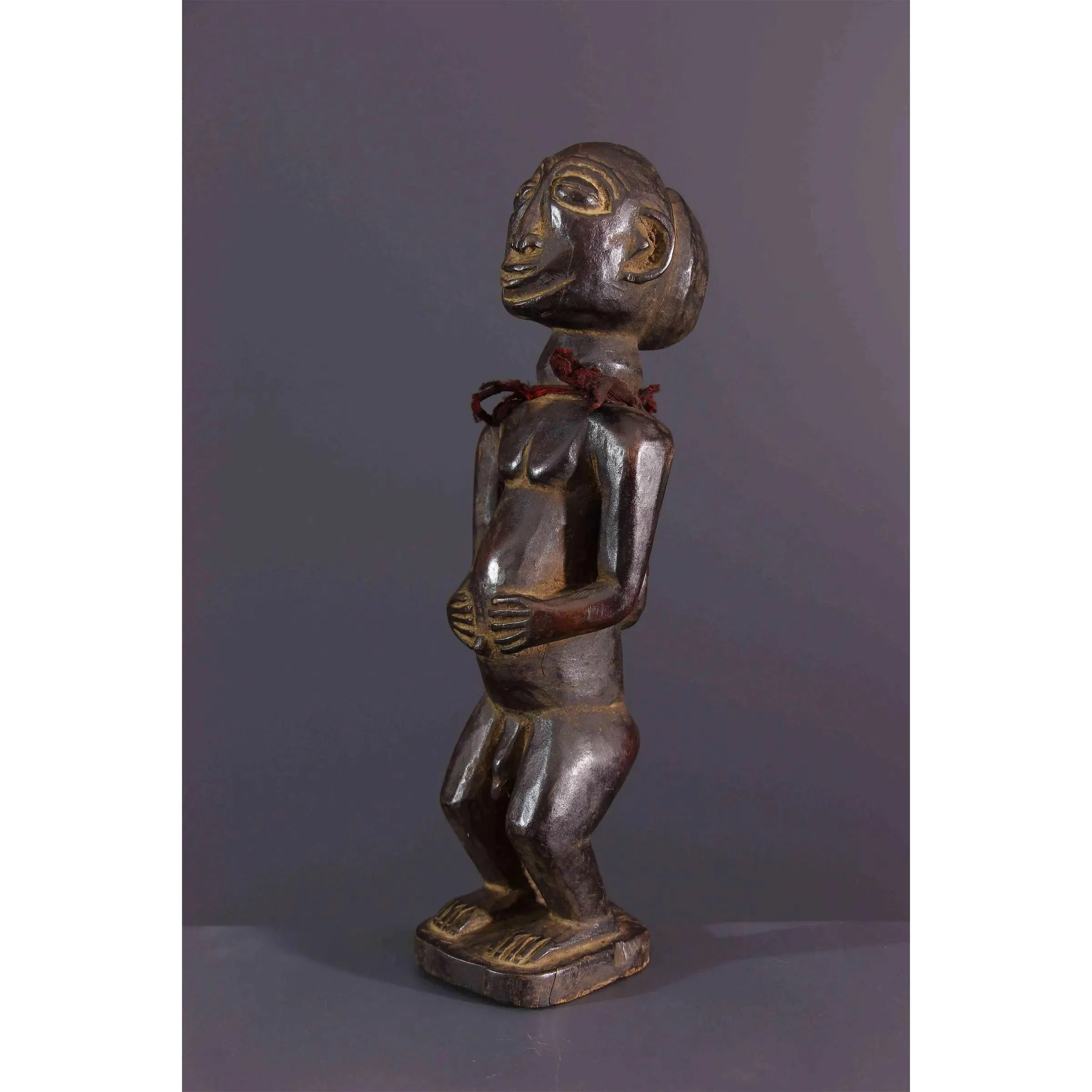 Luba Female Fetish Figure, Congo #511