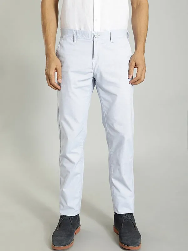 Men Brooklyn Fit Cotton Blend Trouser