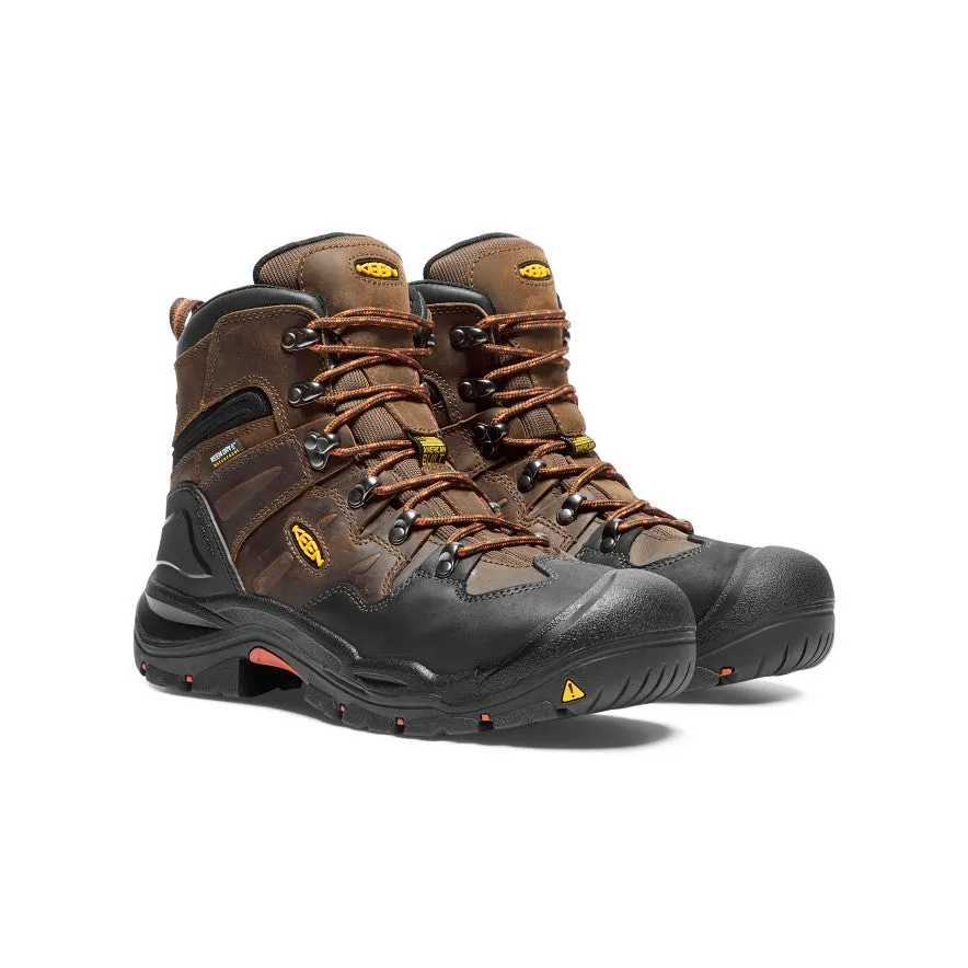 Men's Coburg 6 Waterproof Boot (Steel Toe)  |  Cascade Brown/Brindle