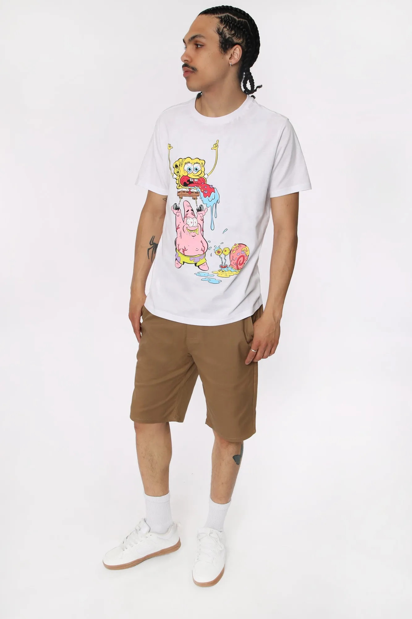 Mens SpongeBob & Patrick T-Shirt