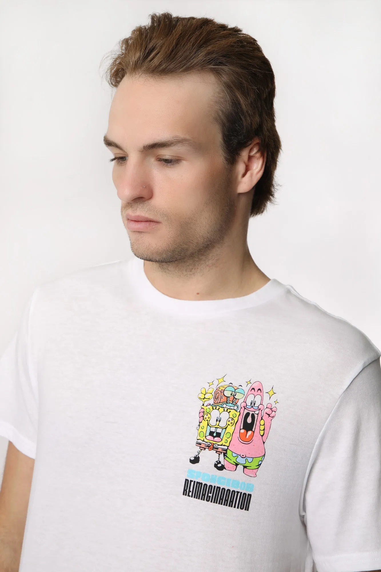 Mens SpongeBob Reimagined T-Shirt