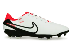 Nike Men's Tiempo Legend 10 Academy FG/MG White/Red