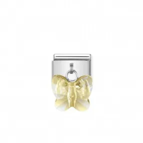 Nomination LINK COMPOSABLE CLASSIC ARGENTO CON FARFALLA ORO 030604/28