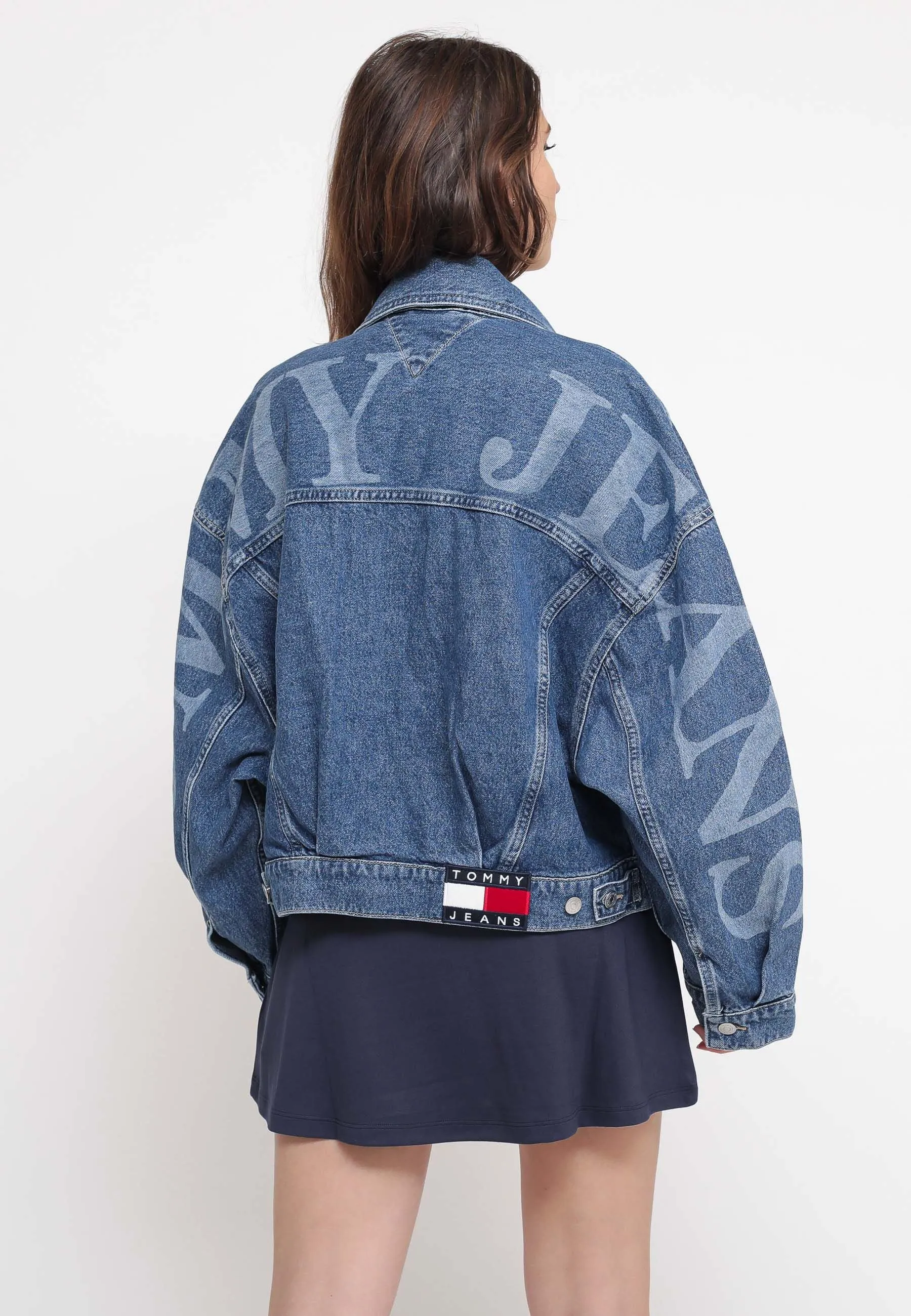 Ovrsz Wide Sleeve Jkt - Denim Medium