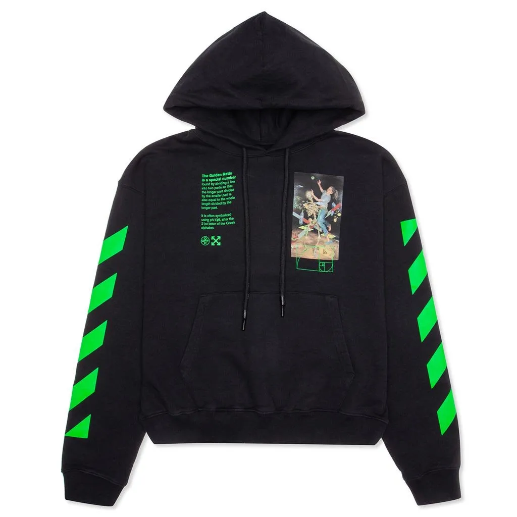 Pascal Painting Over Hoodie - Black/Multi