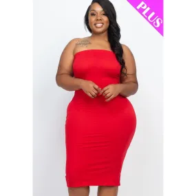 Plus Tube Bodycon Dress