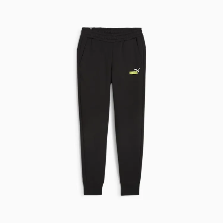 PUMA MENS ESSENTIAL 2 COLOUR LOGO PANT BLACK