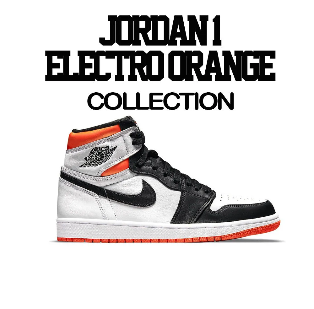 Retro 1 Electro Orange Money Over Love Shirt