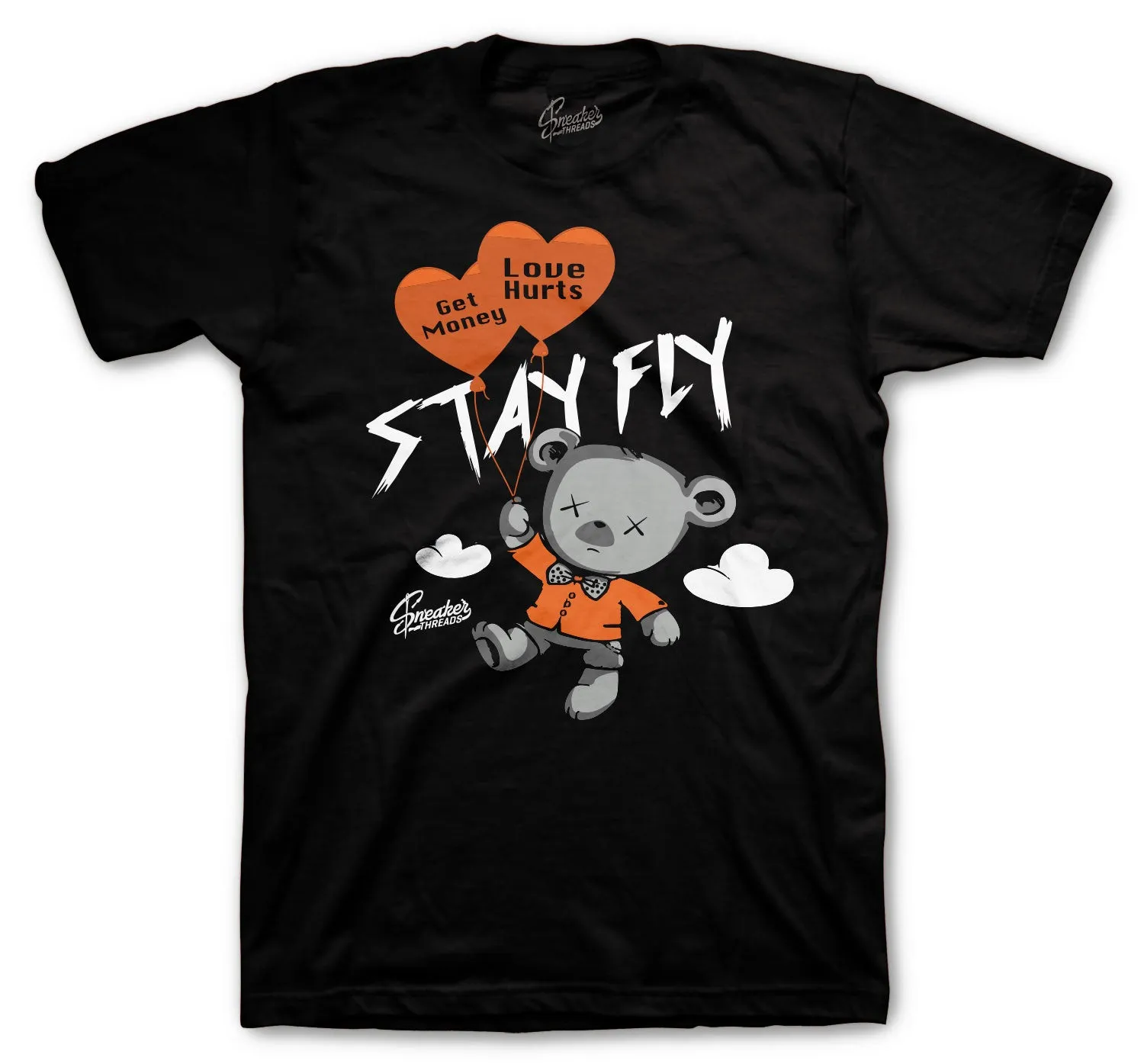 Retro 1 Electro Orange Money Over Love Shirt