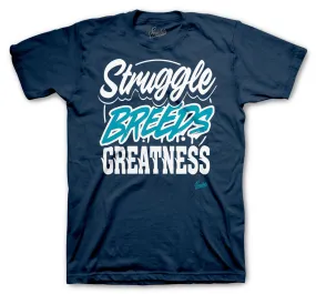 Retro 13 Obsidian Shirt - Struggle Breeds - Navy