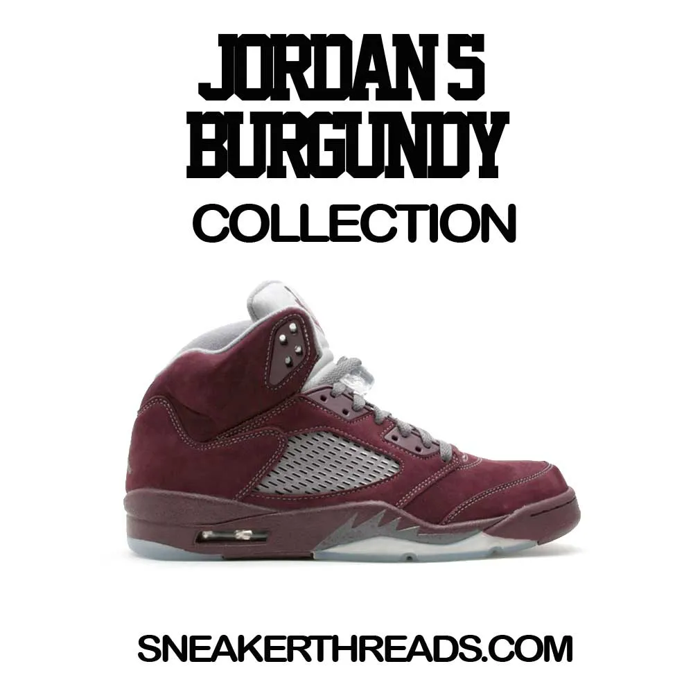 Retro 5 Burgundy Shirt - Prosper - Burgundy