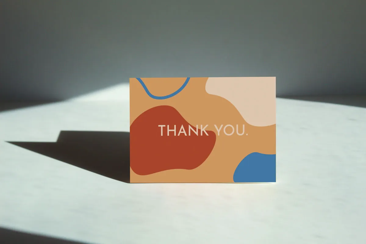 Retro Thank You Card Set