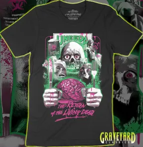 Return of The Living Dead - Brains For Dinner T-shirt