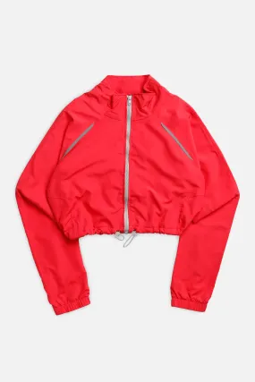 Rework Adidas Crop Windbreaker - L