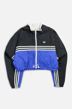 Rework Adidas Crop Windbreaker - XL