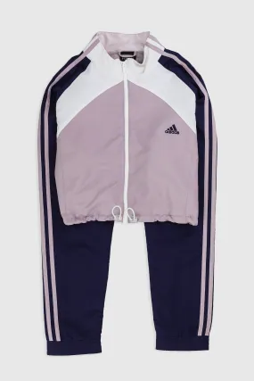 Rework Adidas Crop Windbreaker - XL