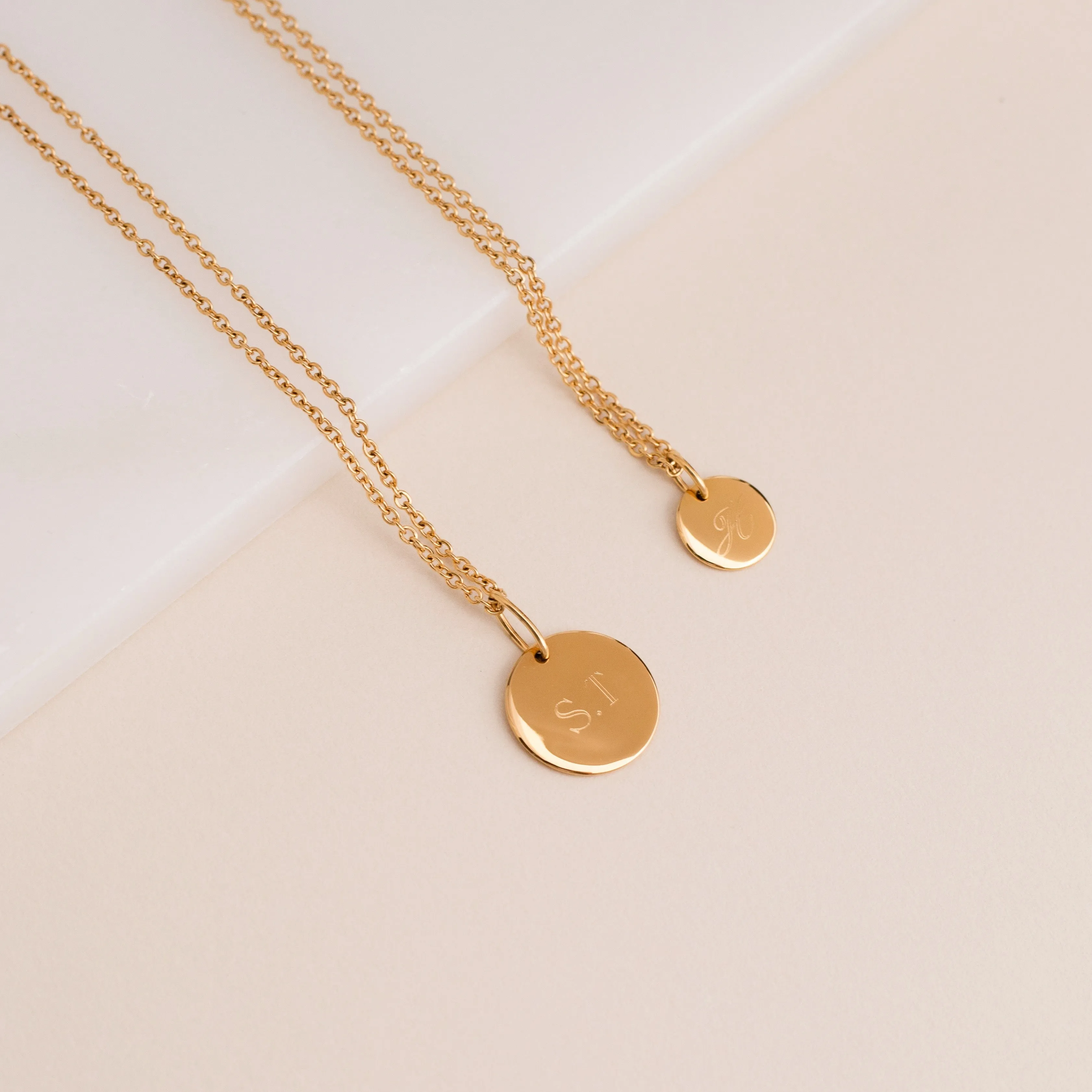 Round Pendant Necklace