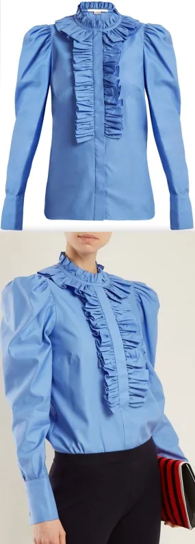 'Shaylee' Ruffle-Trimmed Blouse *Limited Stock*