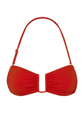 St. Martinique Bandeau - Chili Pepper