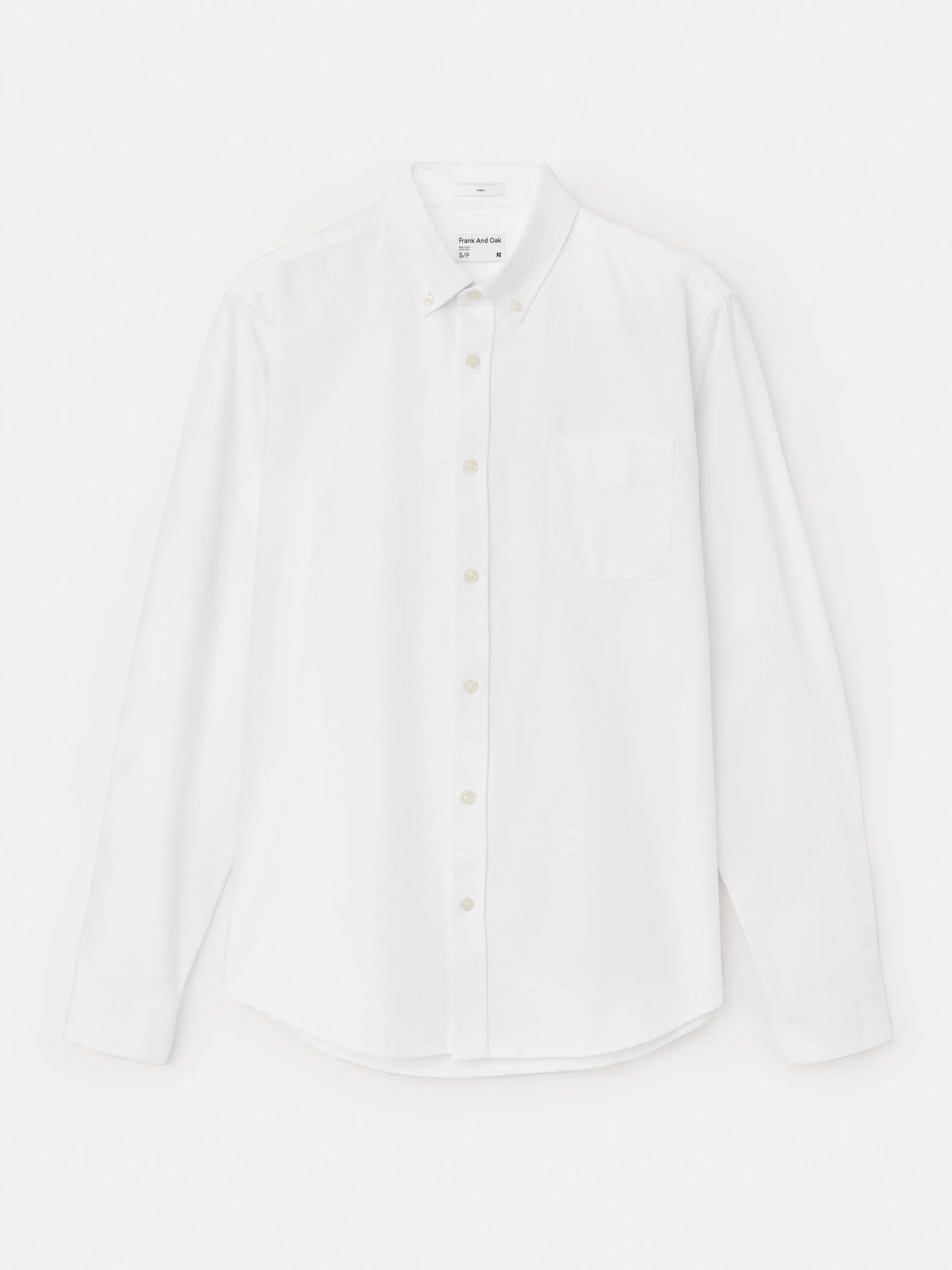 The Jasper Oxford Shirt in White