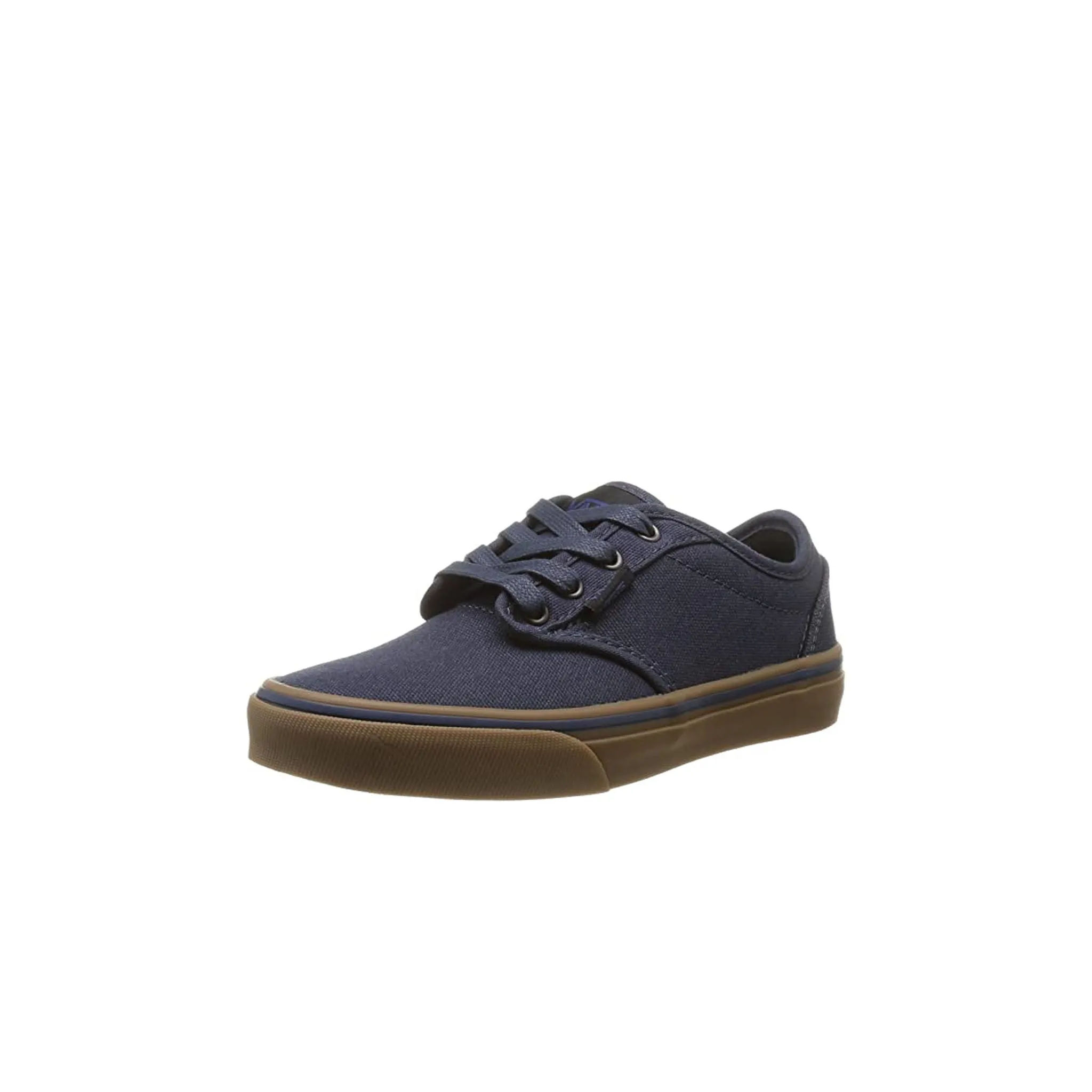 Vans Atwood Lace-Up Blue Canvas Kids Plimsolls VUDTD8C