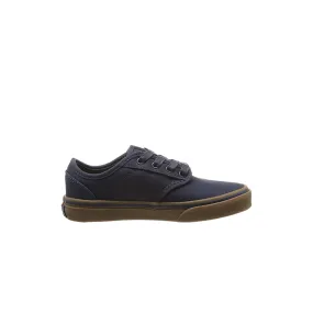 Vans Atwood Lace-Up Blue Canvas Kids Plimsolls VUDTD8C