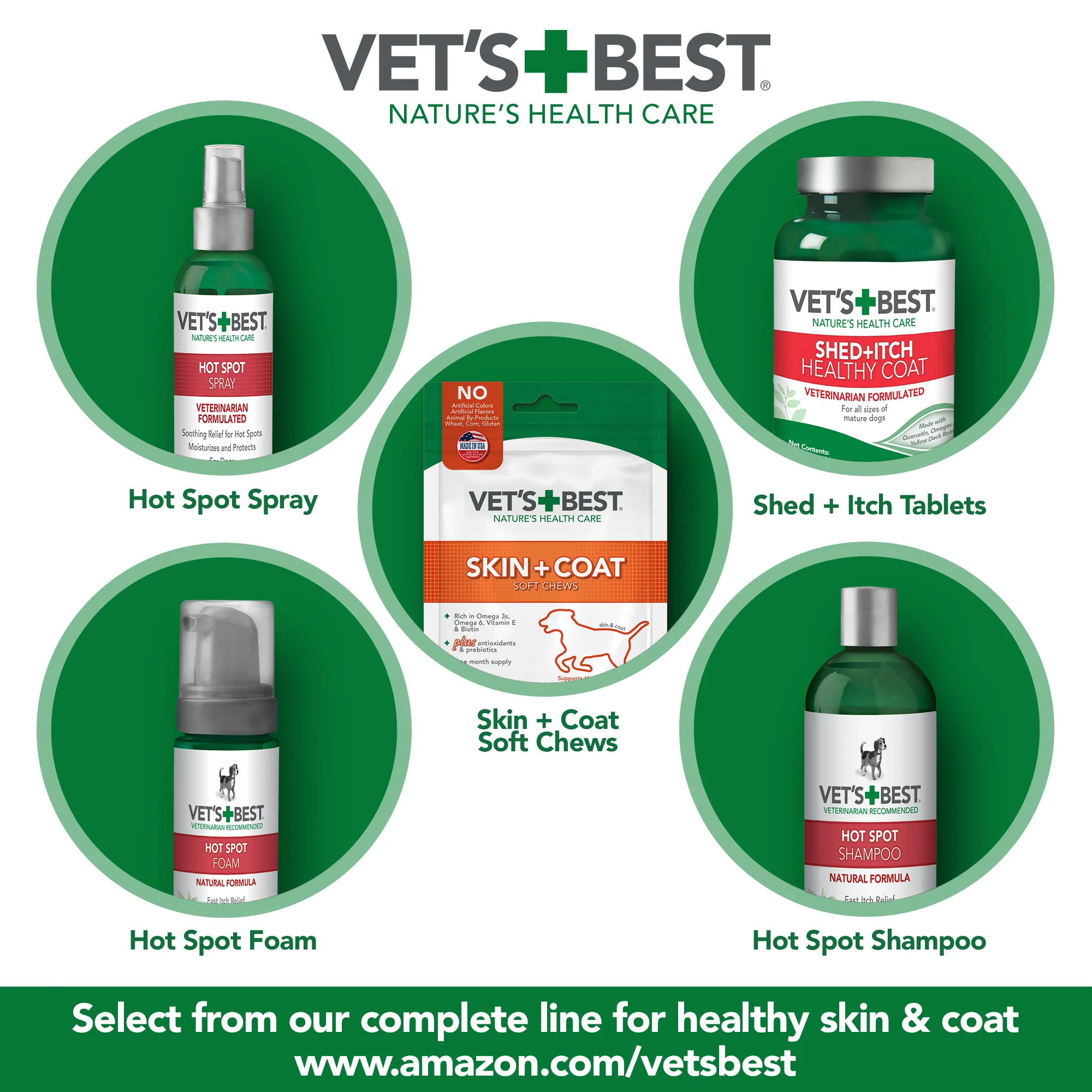 Vet's Best Hot Spot Shampoo 16oz