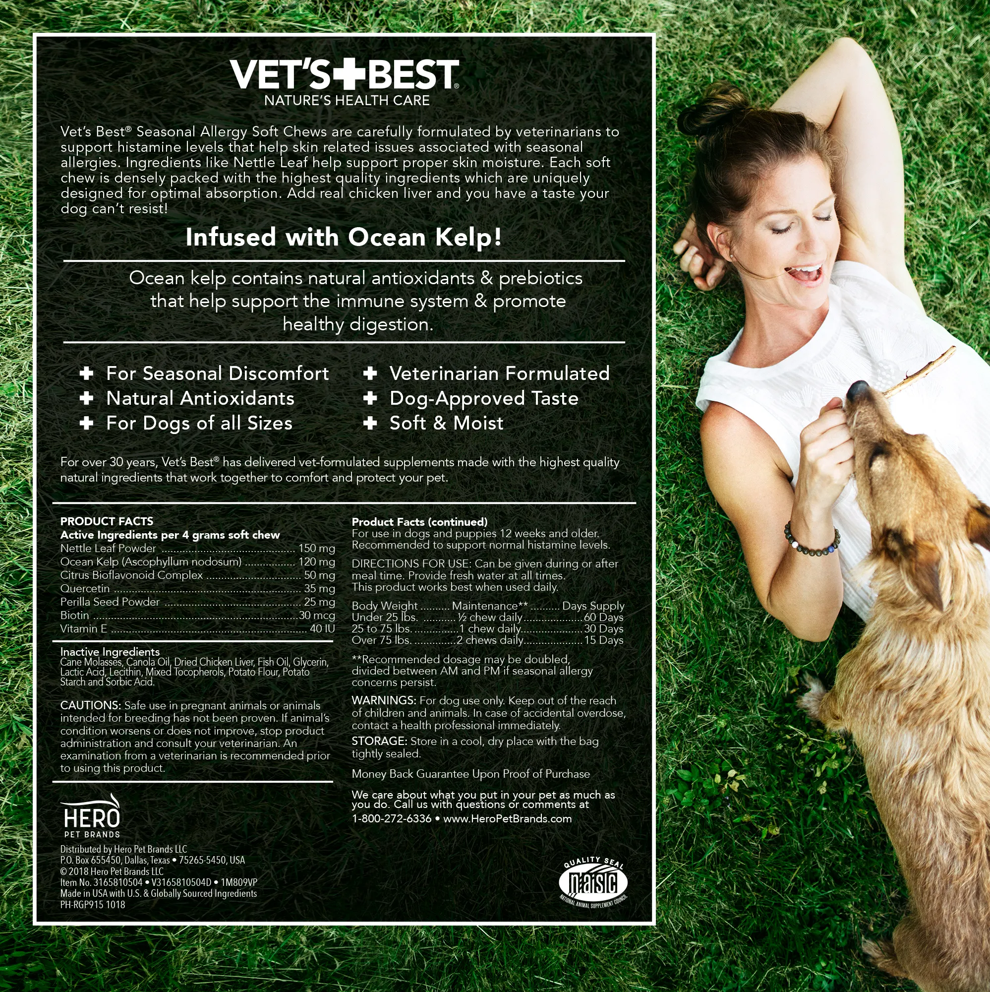 Vet's Best Seasonal Allergy Soft Chews 30ct