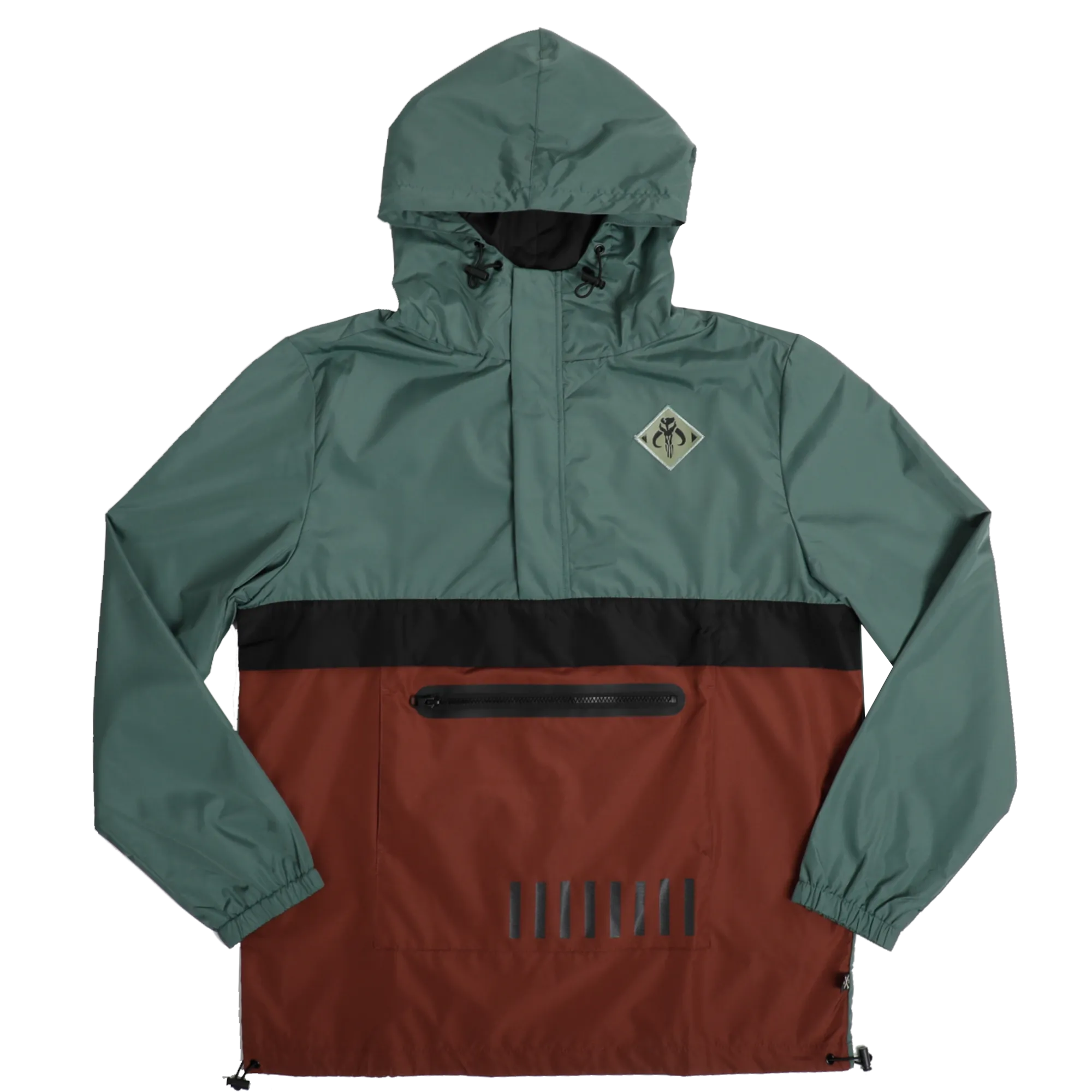 Warriors Of Mandalore Color Block Windbreaker