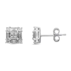 White Gold Diamond Legendary Earrings