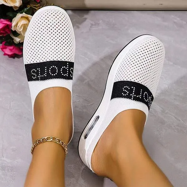 Women's Anti-slip Air Cushion Shock Absorbing Sporty Slides 59662166C